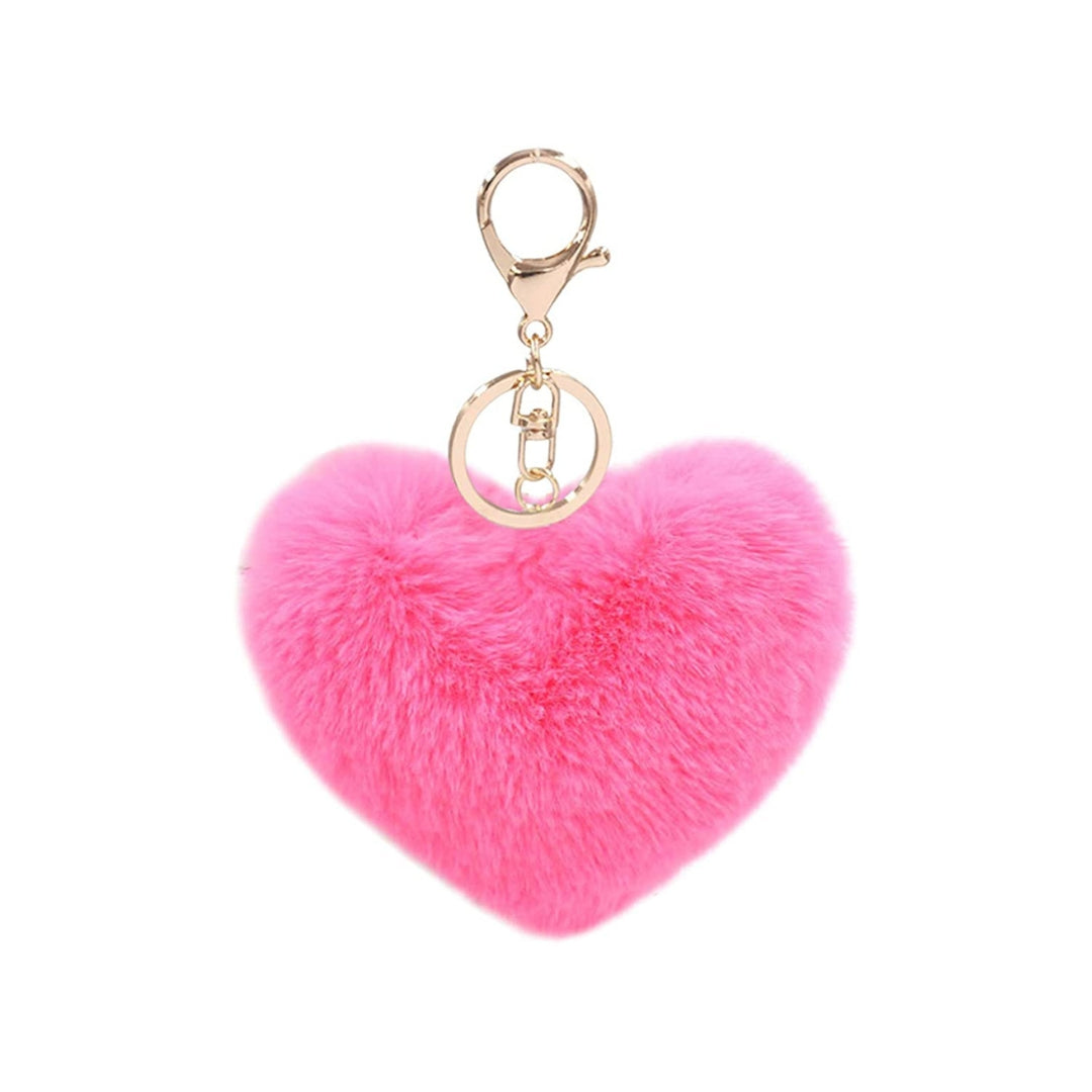 Llavero Corazón Rosa