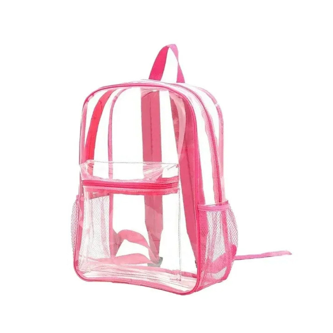 Mochila Transparente Rosa