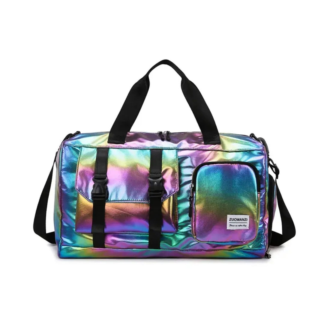 Gym Bag Holográfica Multicolor