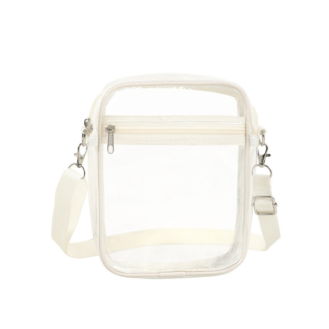 Lonchera Transparente Blanca