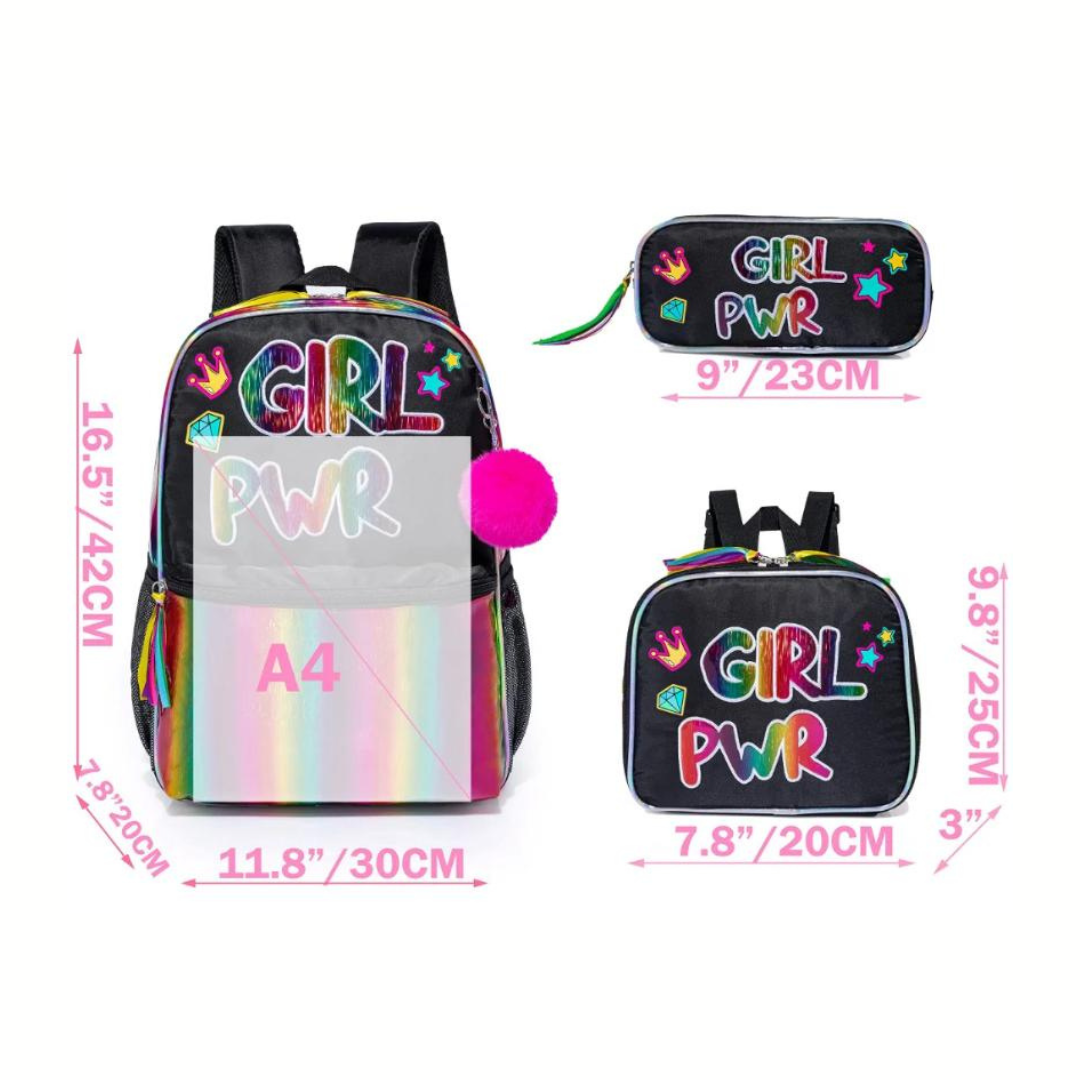 Combo Mochila GIRL Power
