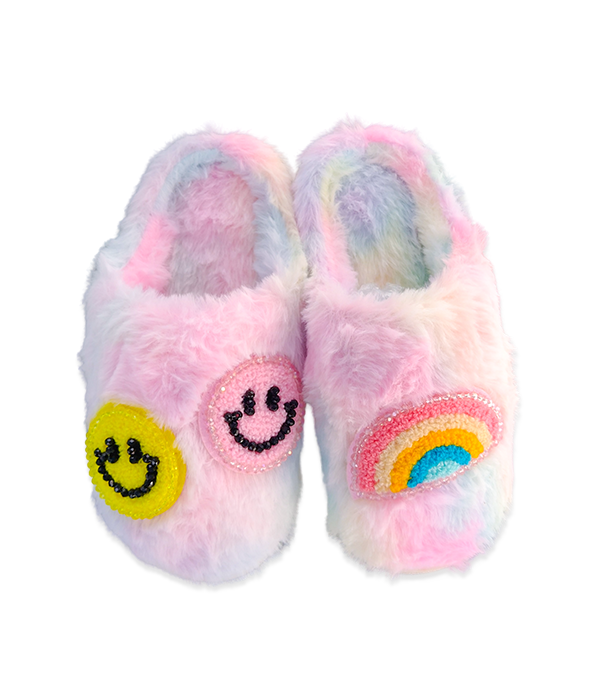 Bari Lynn Pantuflas Rainbow