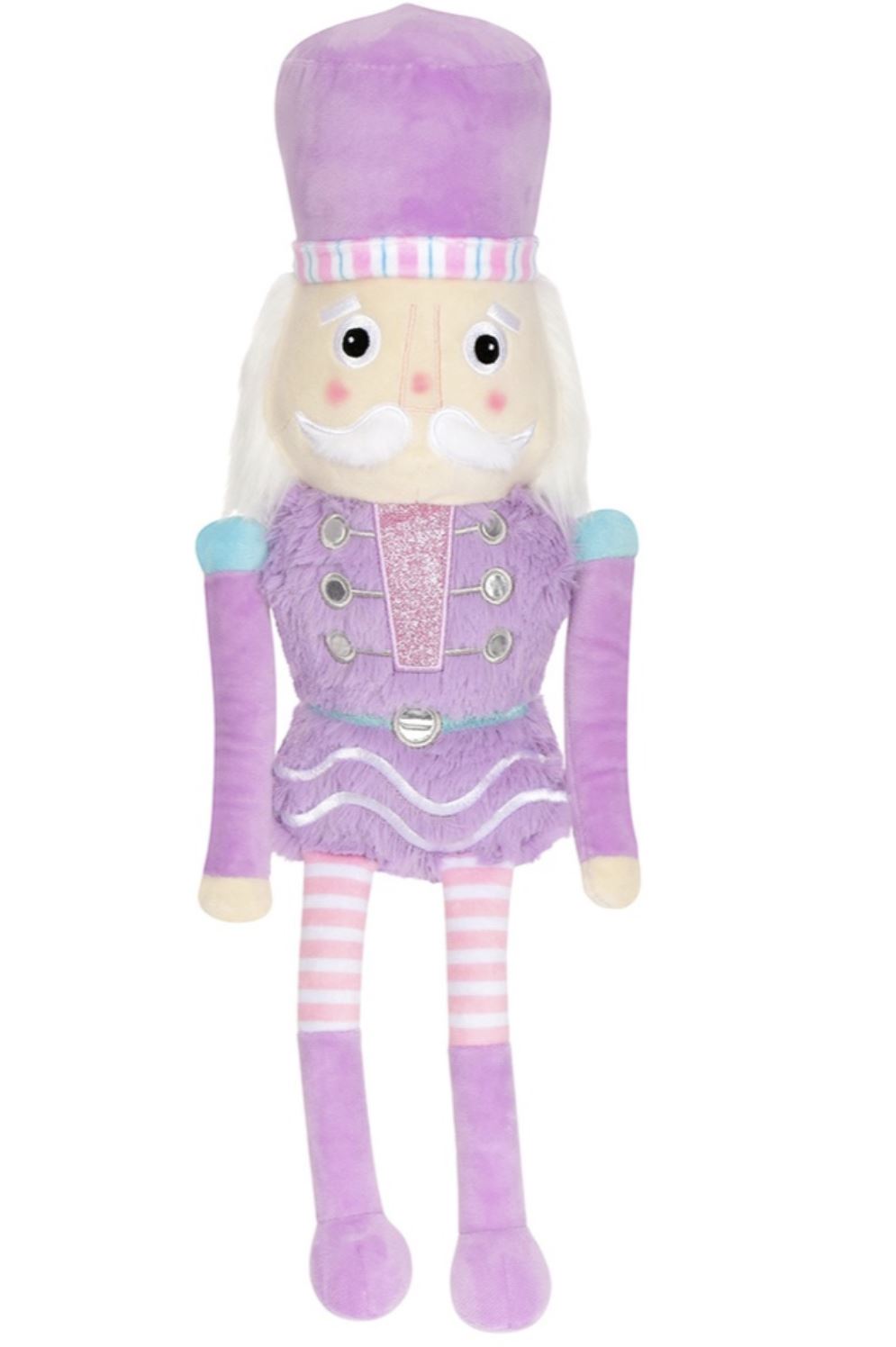 CASCANUECES DE PELUCHE LILA