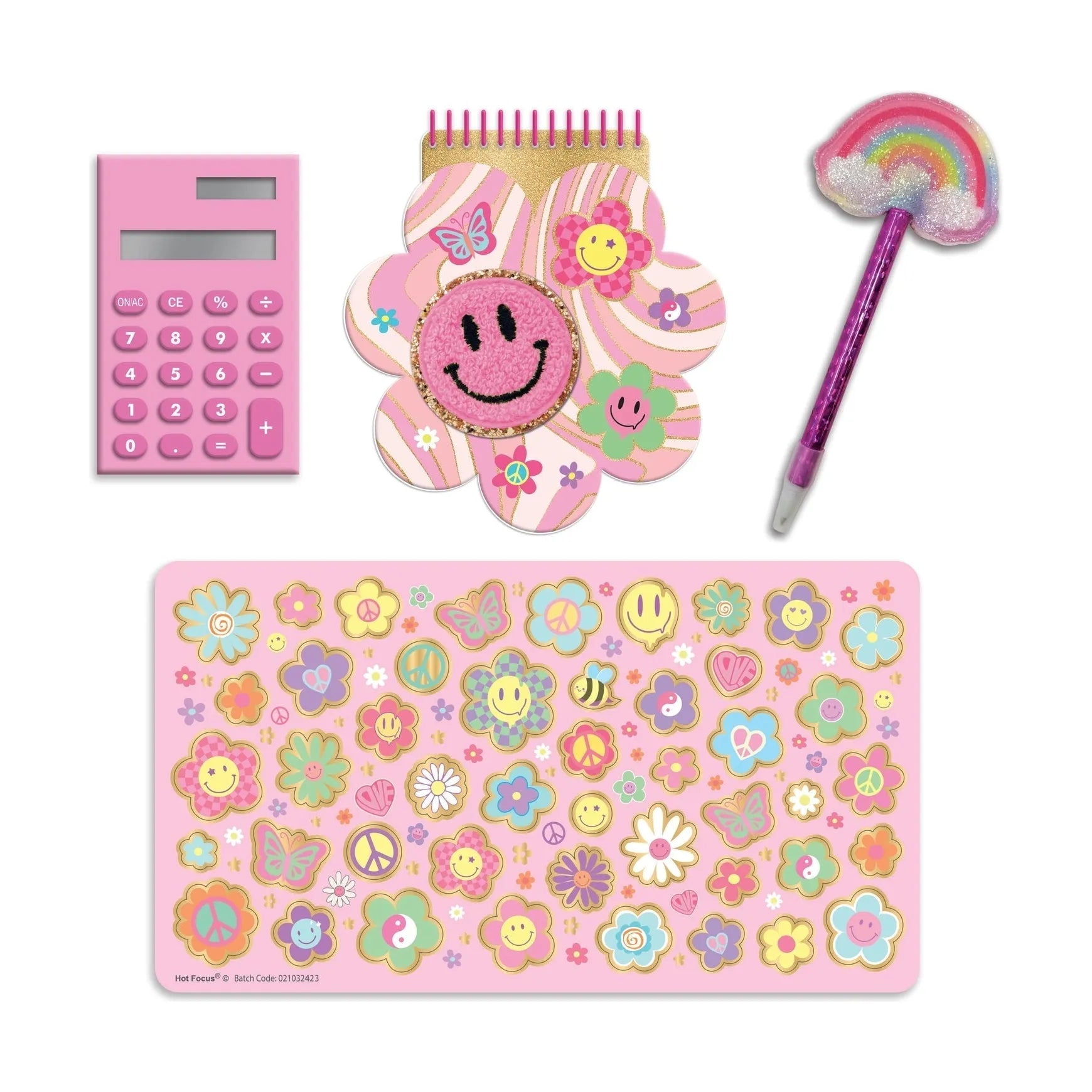 SET ESCOLAR HAPPY FACE