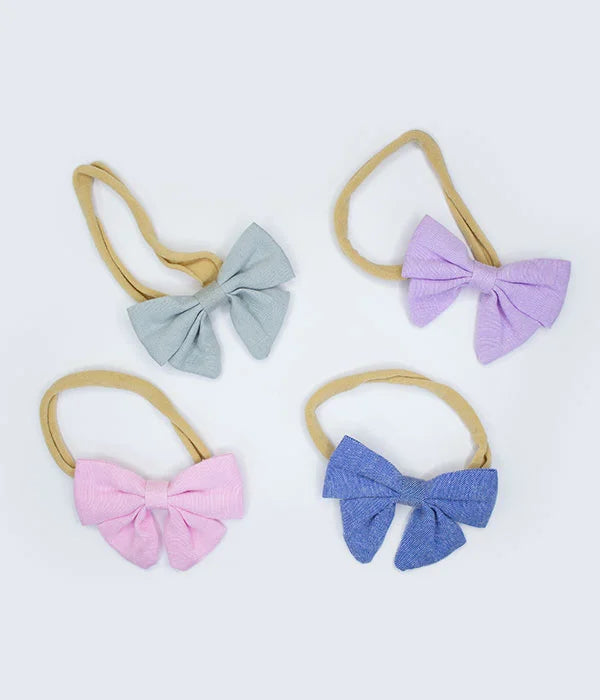 Cuarteto de Banditas con Moño Mini