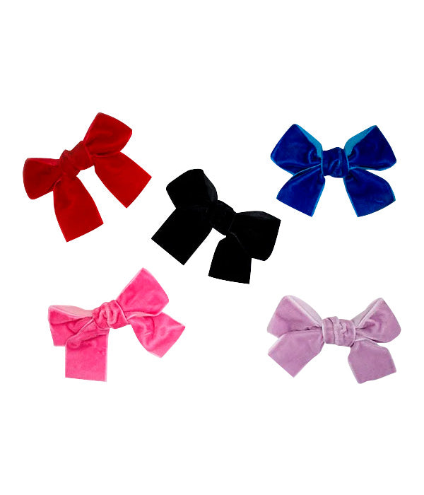 Set de Moños Mini de Terciopelo
