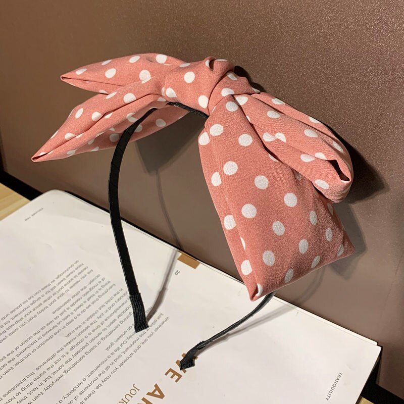 DIADEMA MOÑO CON LUNARES