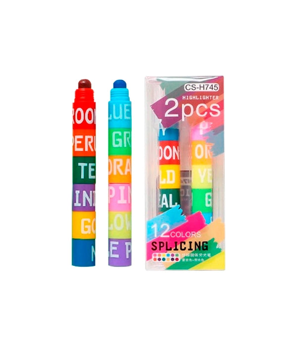 PLUMONES  DE COLORES