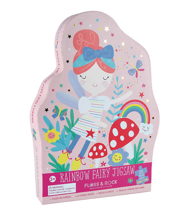 ROMPECABEZAS HADAS Y ARCOIRIS 20 PIEZAS