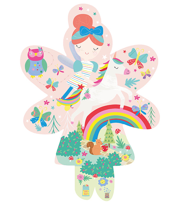 ROMPECABEZAS HADAS Y ARCOIRIS 20 PIEZAS