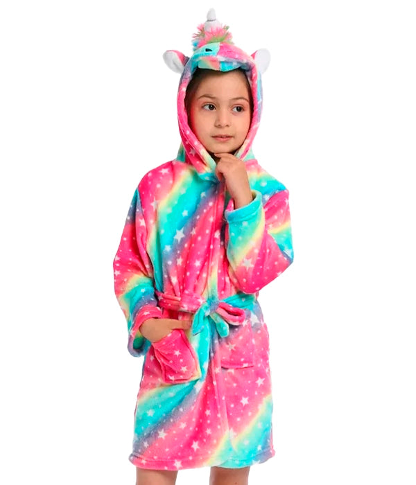 Bata de Baño Unicornio