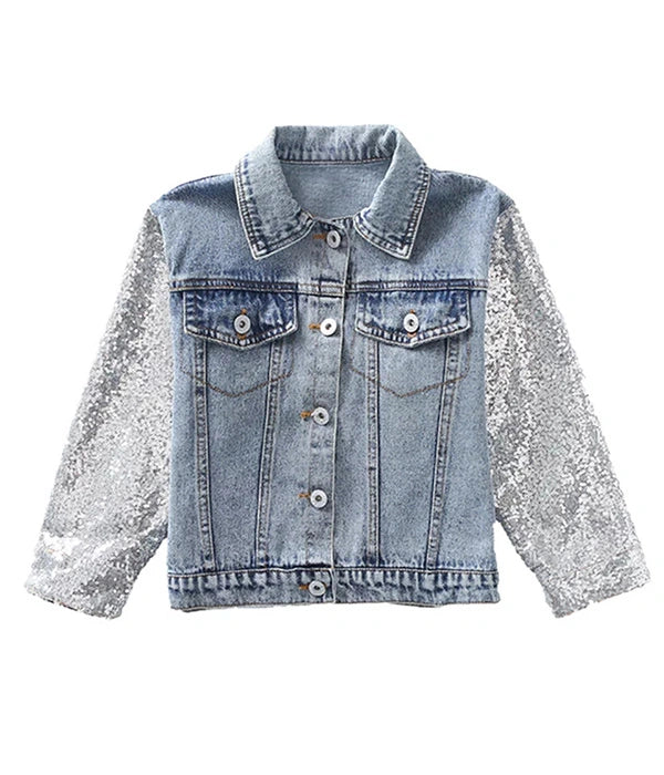 CHAMARRA DE MEZCLILLA UNICORNIO