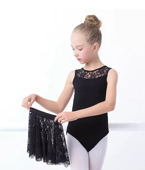 FALDA DE ENCAJE PARA BALLET