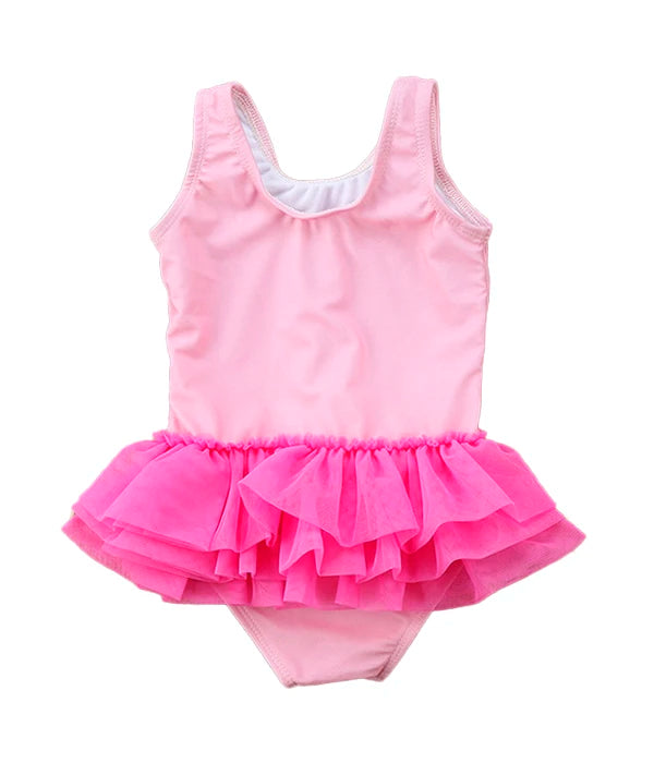 Traje de Baño Flamingo Tutu