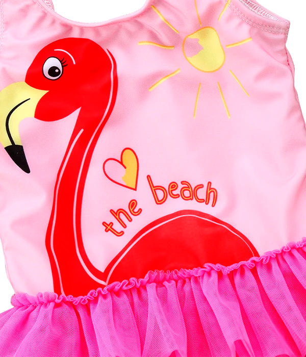 Traje de Baño Flamingo Tutu