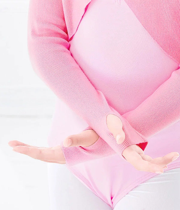 SUÉTER PARA BALLET CRUZADO MANGA LARGA