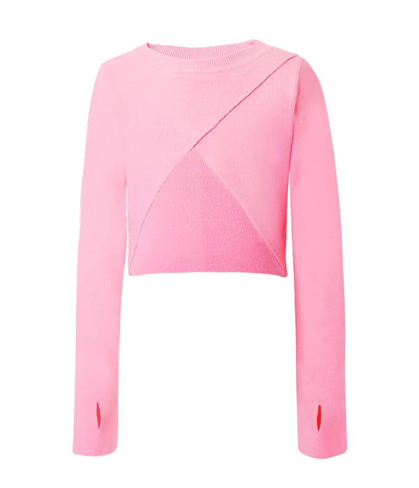 SUÉTER PARA BALLET CRUZADO MANGA LARGA