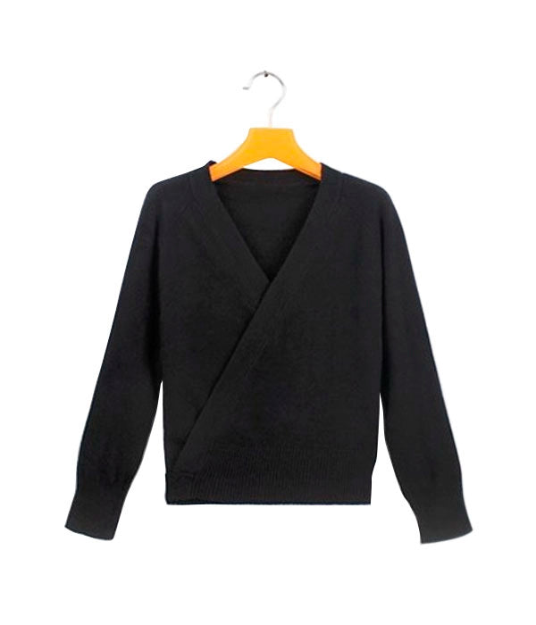 SUÉTER PARA BALLET CRUZADO EN CINTURA