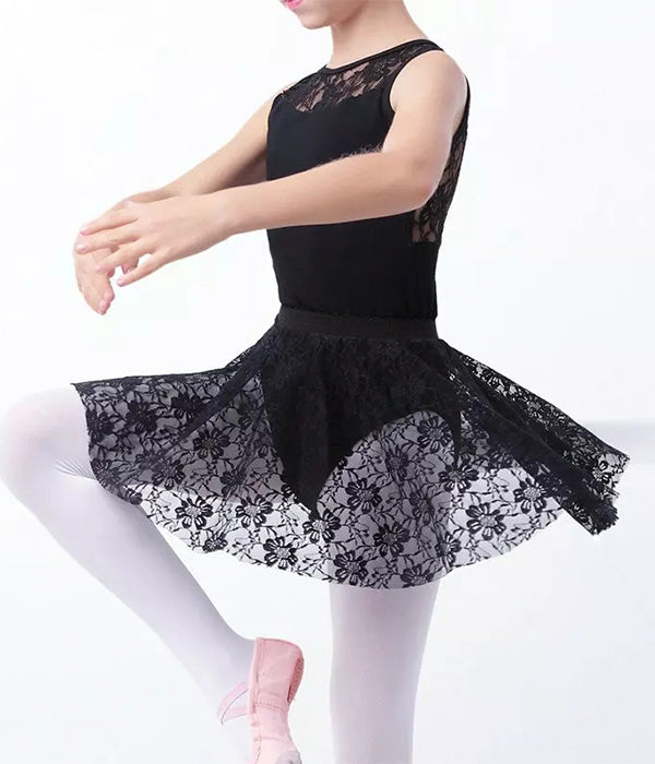 FALDA DE ENCAJE PARA BALLET