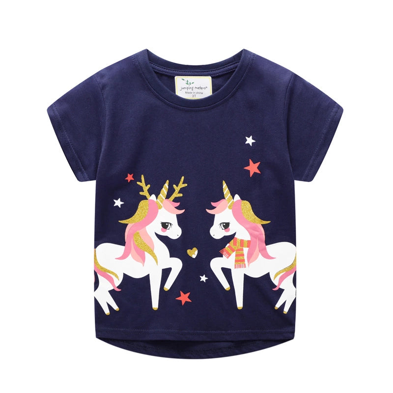 Playera Unicornios Invernales