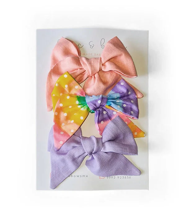 BOWS & BOWS TRIO MOÑOS MIDI SUMMER COLLECTION 21